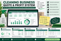 Cleaning Business Quote & Profit System