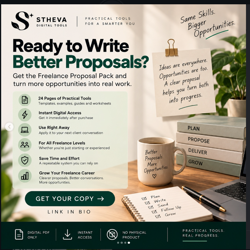 Freelance Proposal Pack — Ready to write better proposals